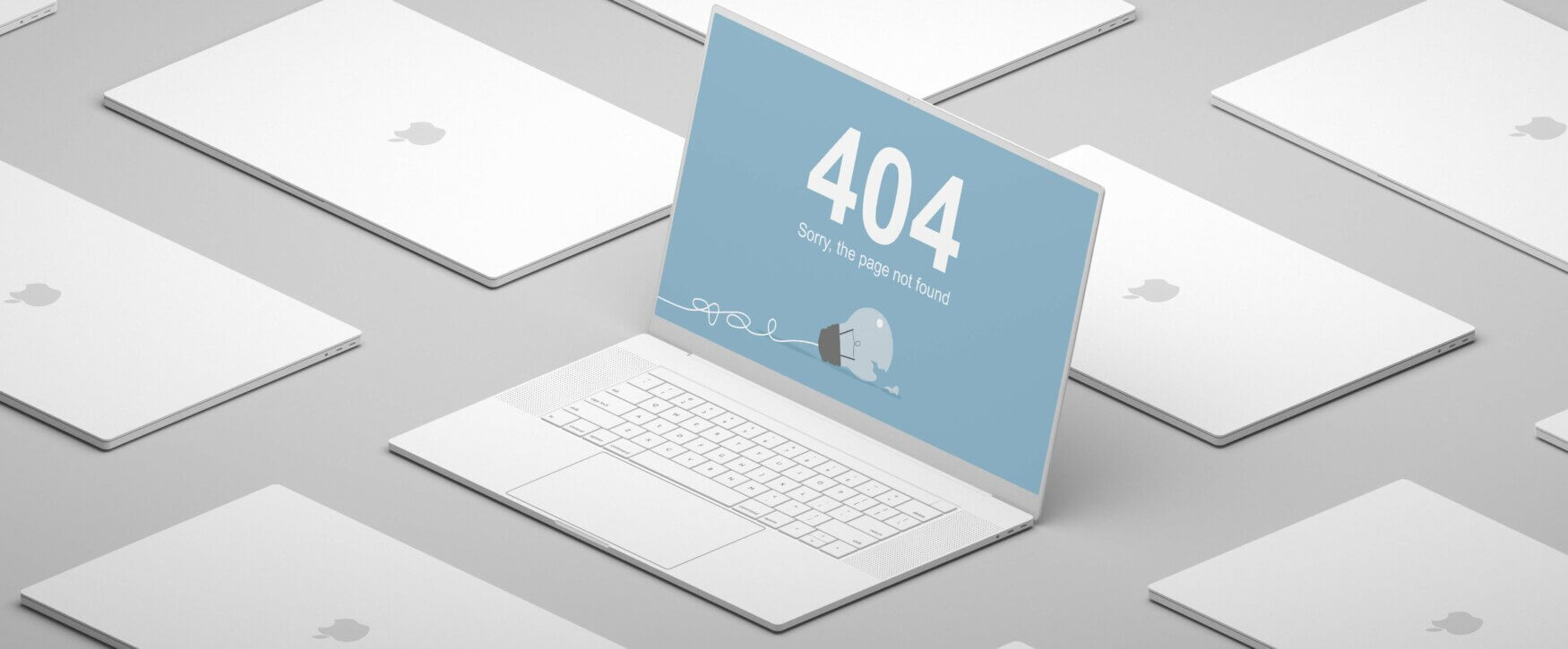 404 error Mockup